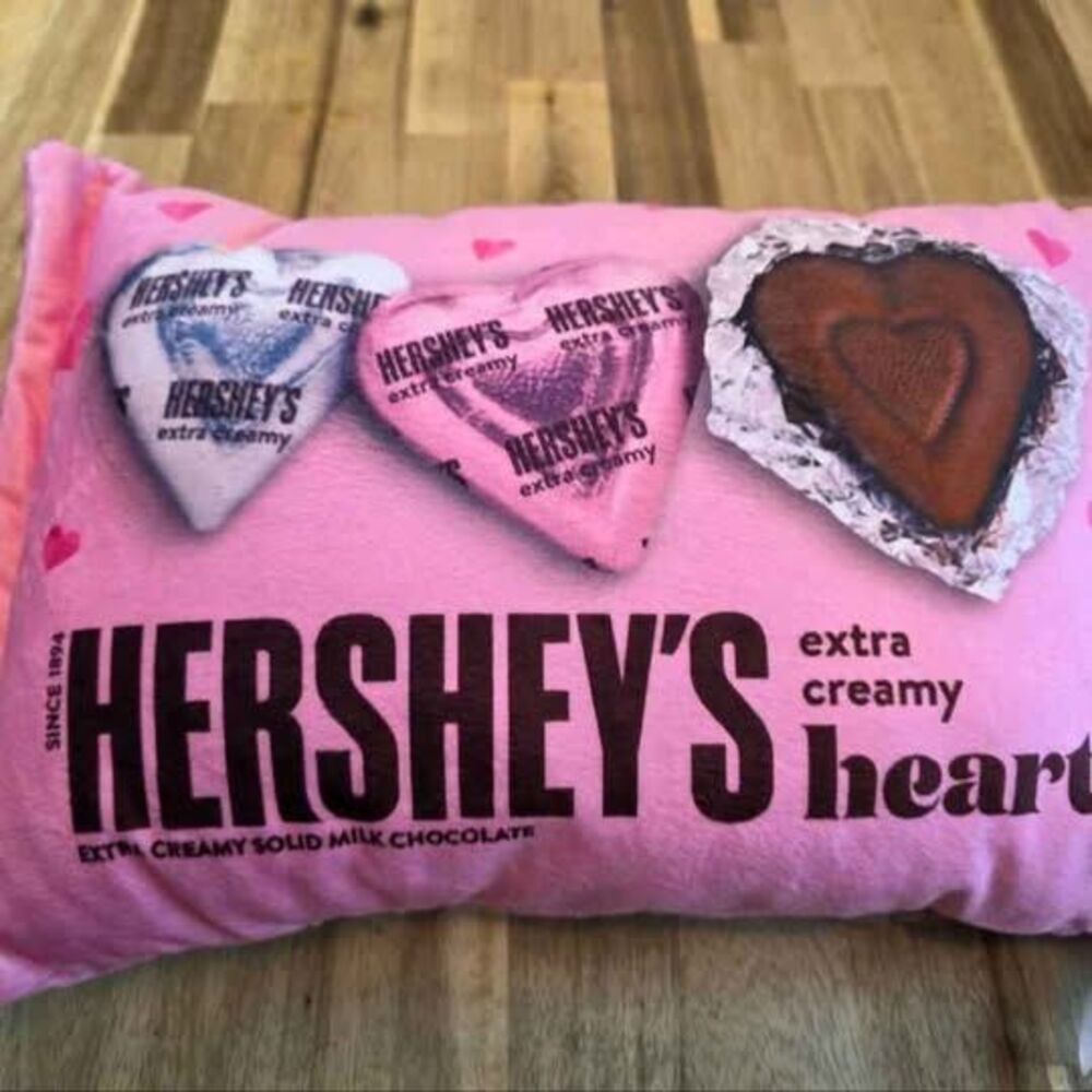 iscream Candy Plush Pillow Hershey NEW